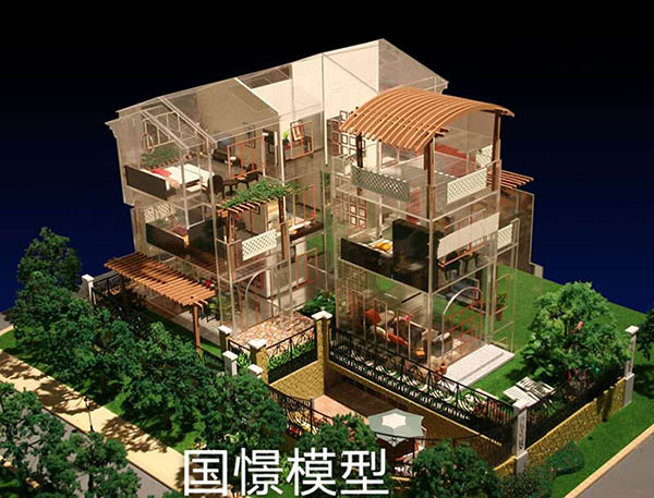 宁城县建筑模型