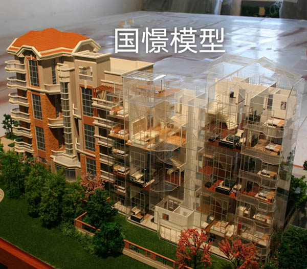 宁城县建筑模型