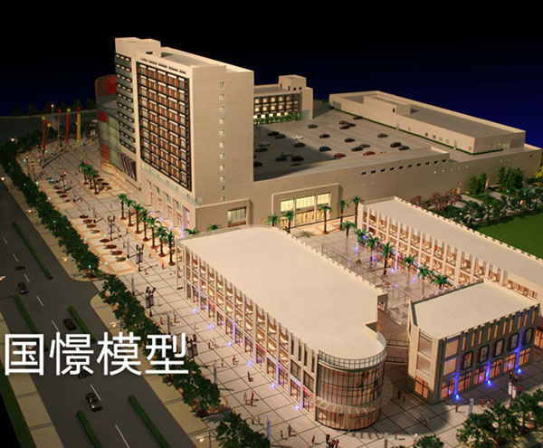 宁城县建筑模型