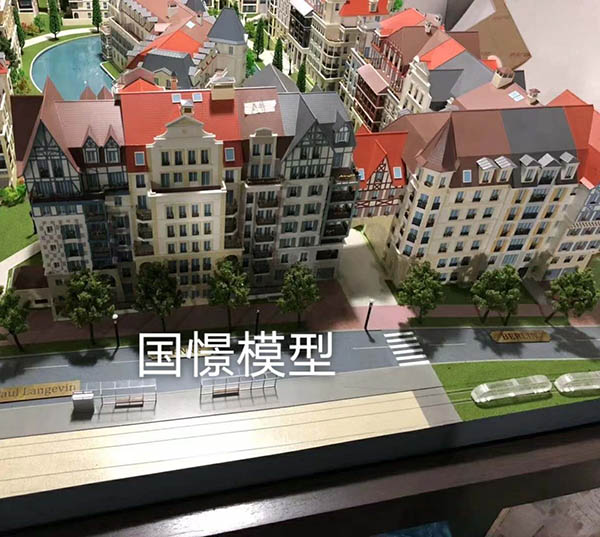 宁城县建筑模型